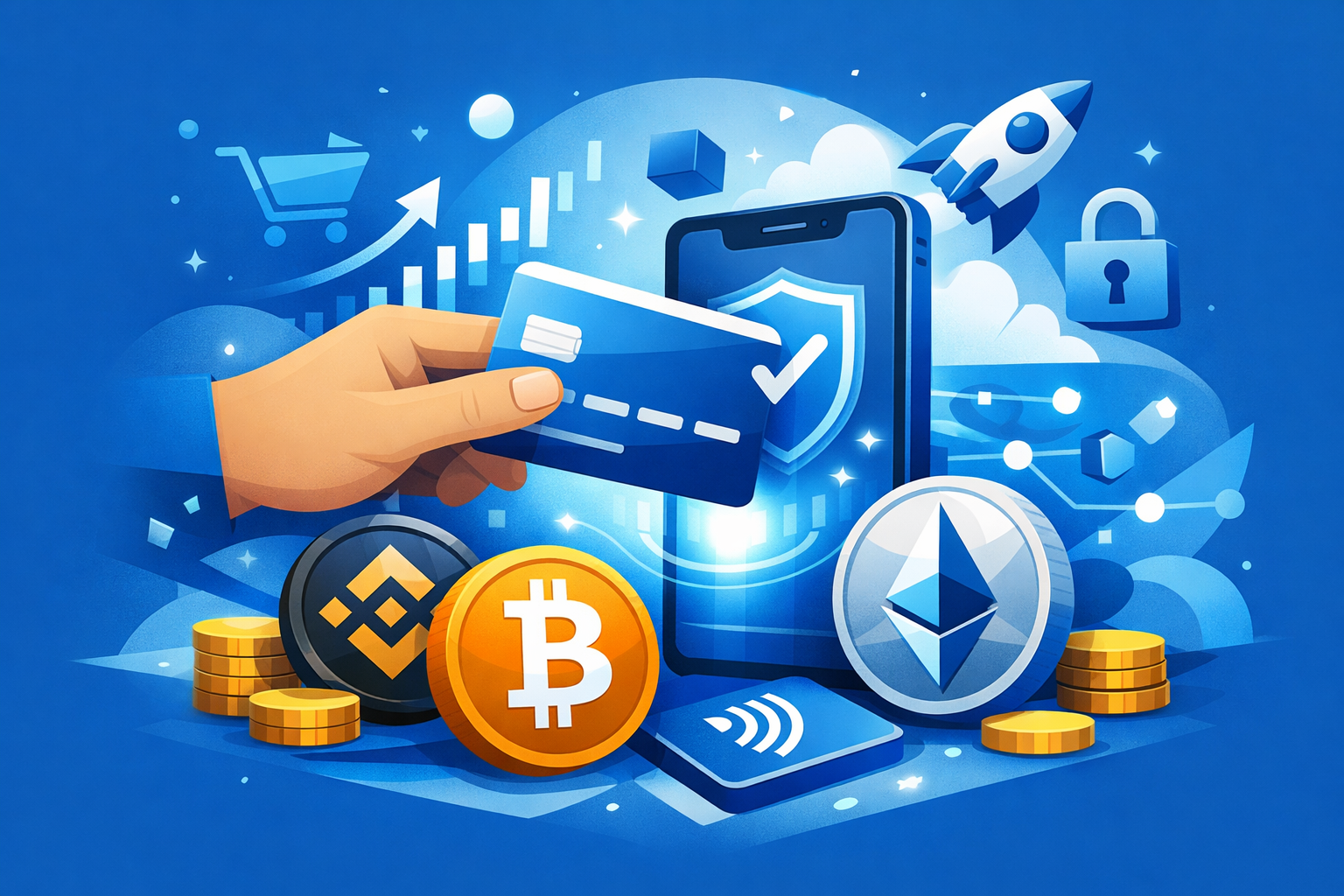 Comment acheter des cryptos avec une carte bancaire facilement et en toute sécurité