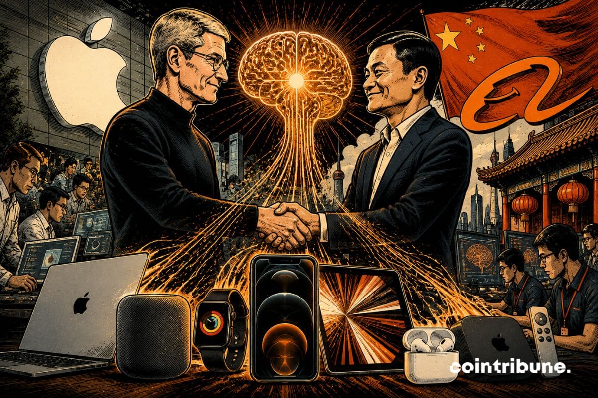 Apple innove en Chine en développant sa propre IA avec l’aide d’Alibaba