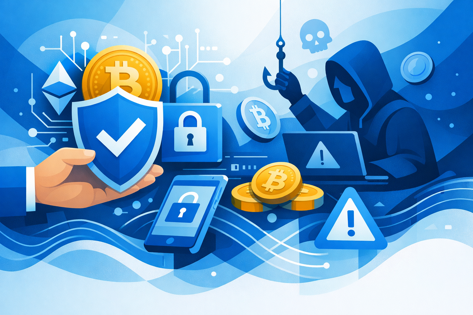 Arnaque cryptomonnaie : comment se protéger simplement