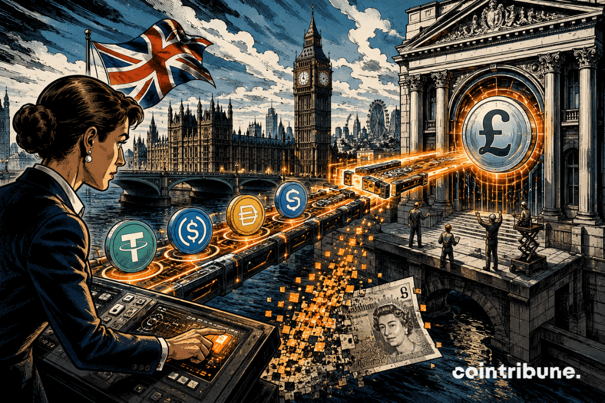 La Banque d’Angleterre expérimente les échanges entre stablecoins et livre numérique pour faciliter le commerce international