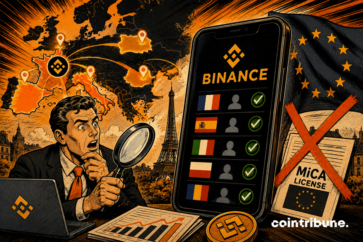 Binance : des comptes ouverts en France malgré MiCA, un défi pour la réglementation européenne