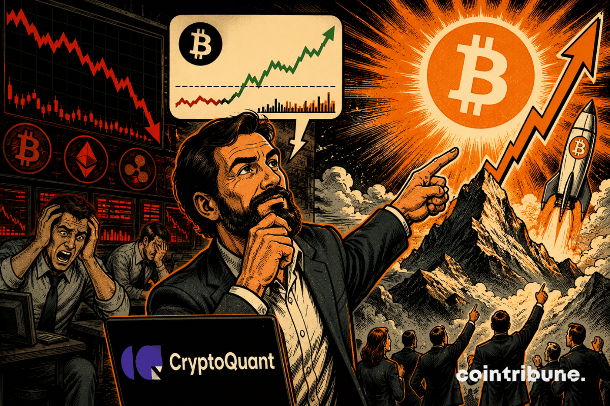 Bitcoin : entre chute récente et espoir d’un nouveau sommet selon CryptoQuant