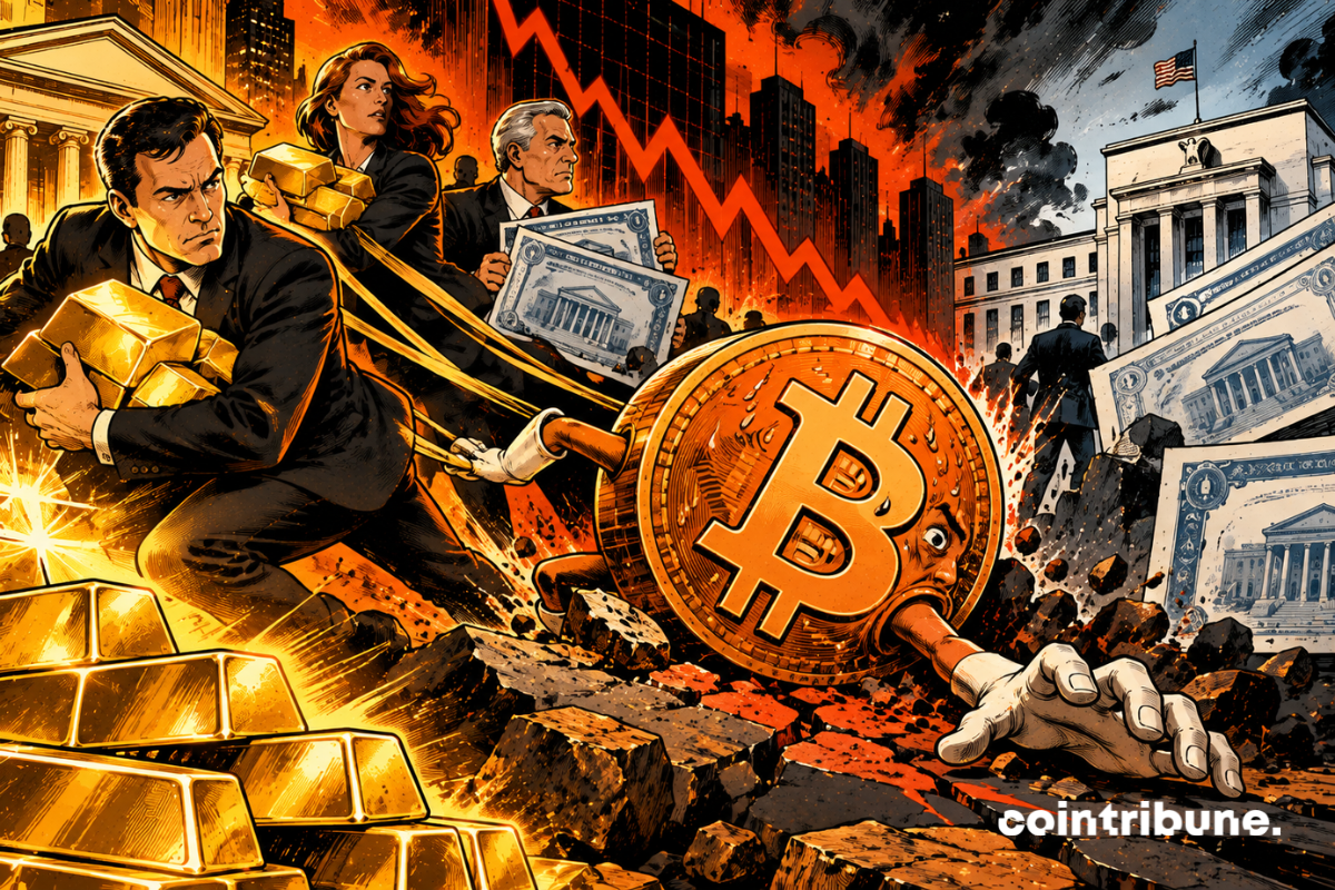 Bitcoin en retrait : pourquoi les investisseurs préfèrent l’or et les obligations