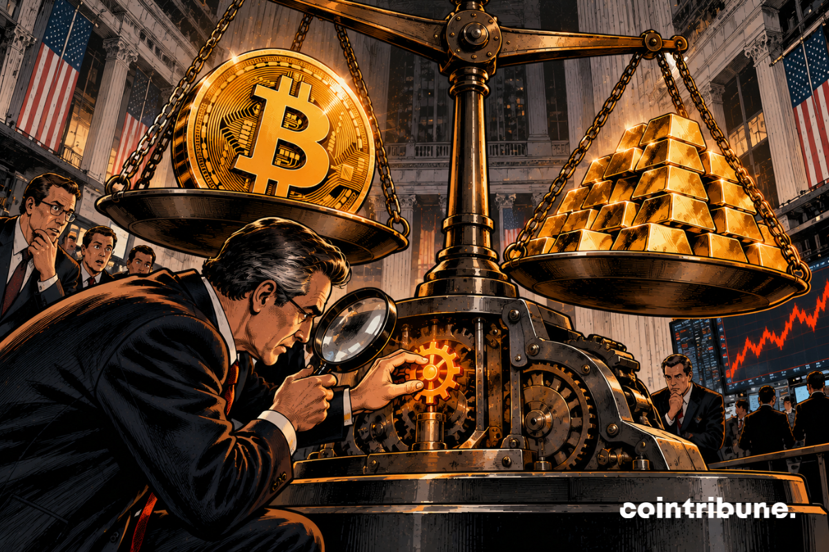 Bitcoin face à l’or : un effet paradoxal qui pourrait jouer en faveur du Bitcoin selon JPMorgan