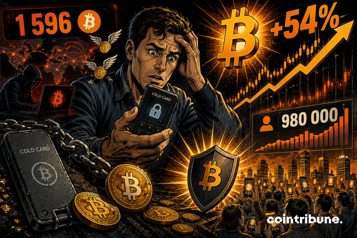 Bitcoin : un million d’adresses actives après la fuite liée à Coldcard