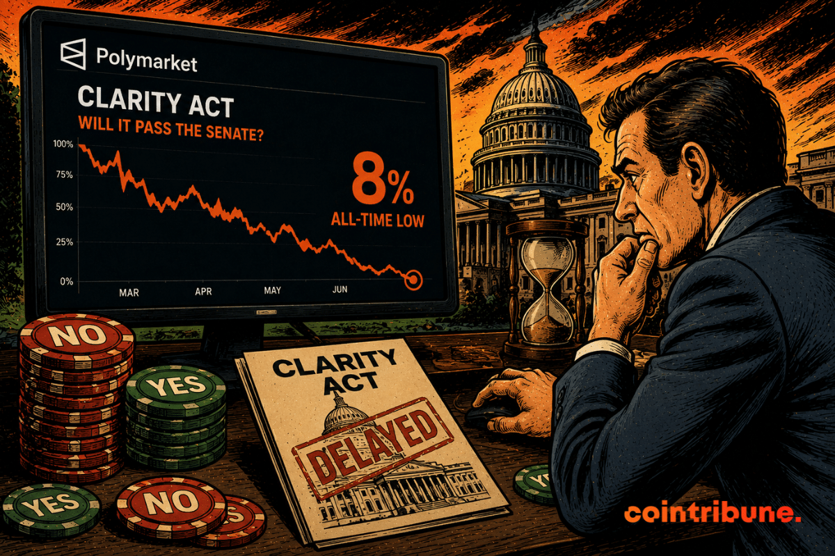 CLARITY Act : les marchés doutent de son adoption prochaine