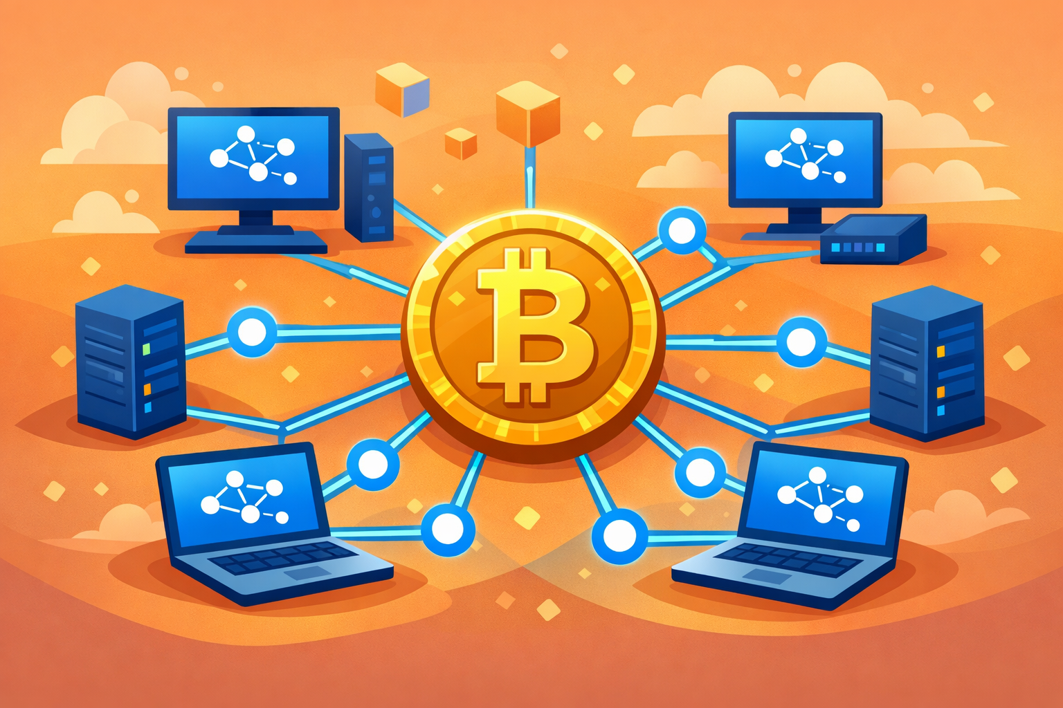 Comment fonctionne le Bitcoin : explication simple pour débutants