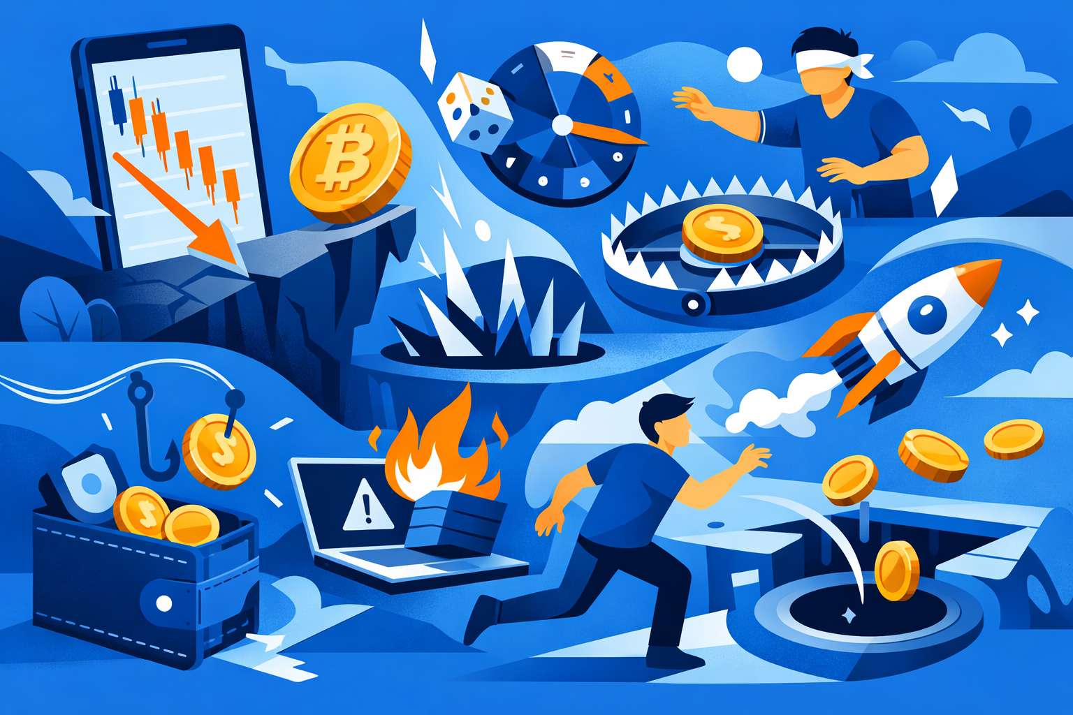 Les erreurs de débutant en crypto à éviter absolument