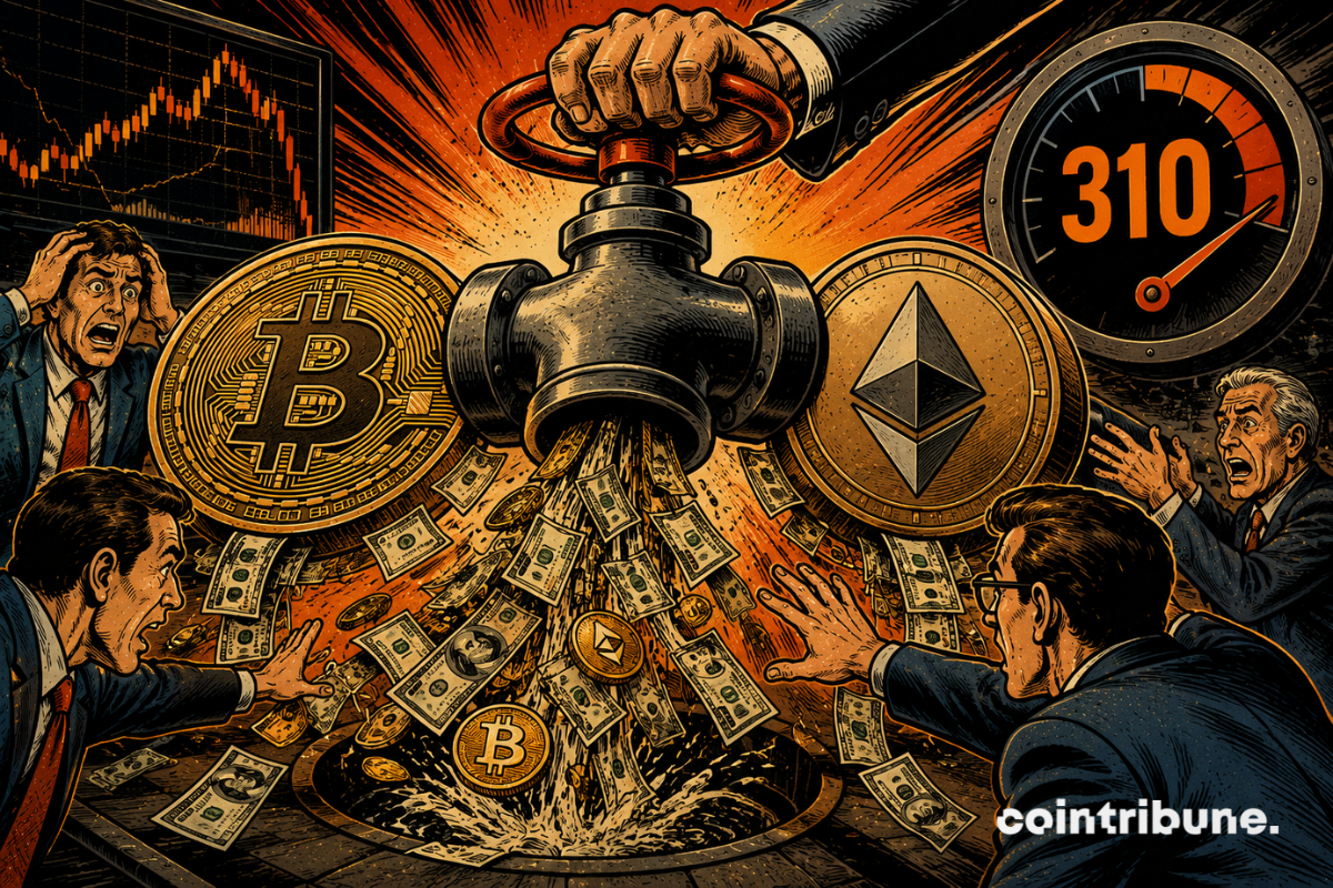 Les ETF Bitcoin et Ethereum spot connaissent une importante sortie de fonds