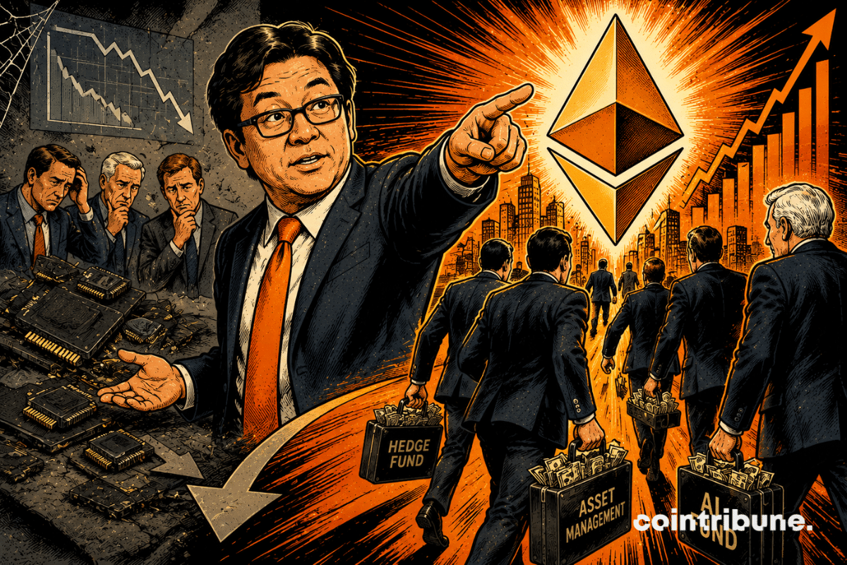 Tom Lee remarque un déplacement des fonds liés à l'IA vers Ethereum plutôt que les puces mémoire