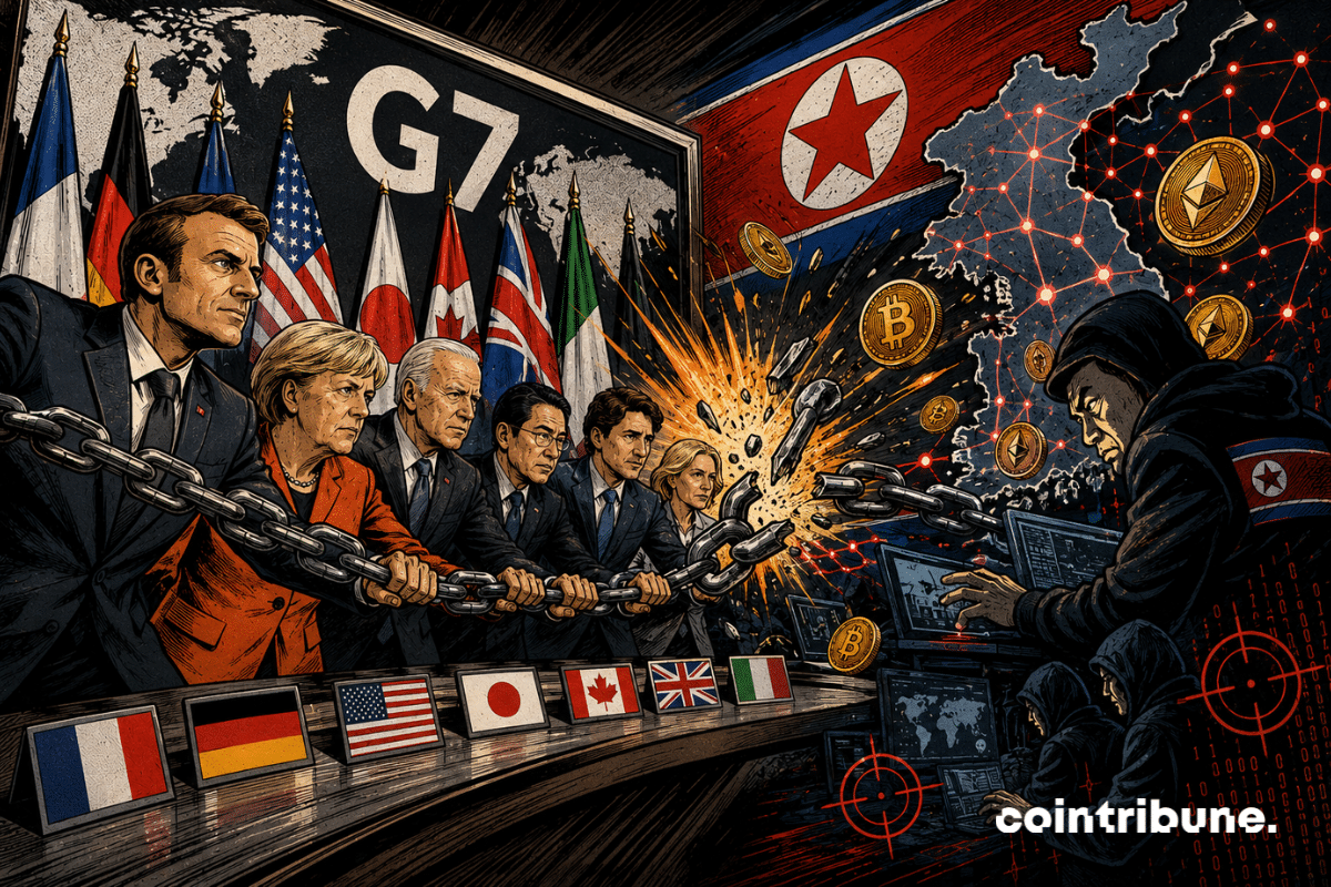 Le G7 s'unit contre les cyberattaques en crypto attribuées à la Corée du Nord