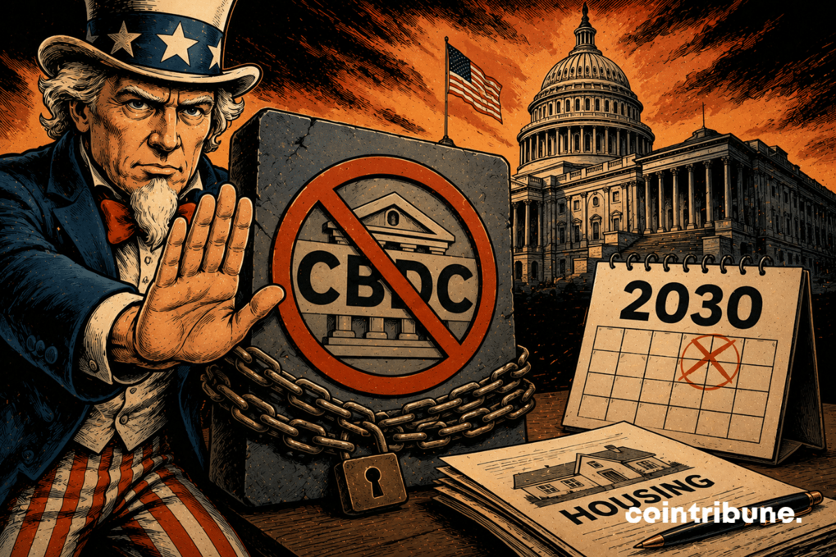 Le projet de monnaie numérique américaine (CBDC) interdit jusqu’en 2030, même sans le feu vert de Trump