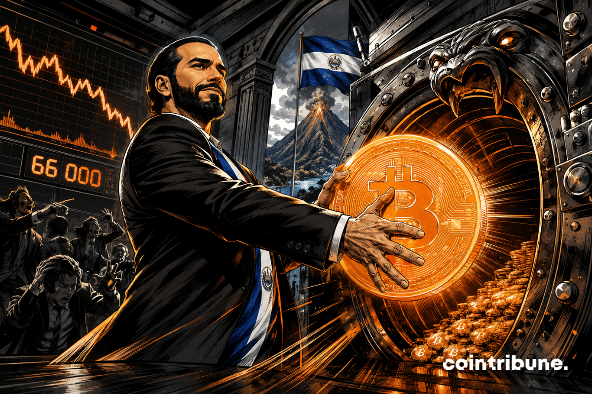 Le Salvador continue d'acheter du Bitcoin malgré la baisse sous 66 000 $