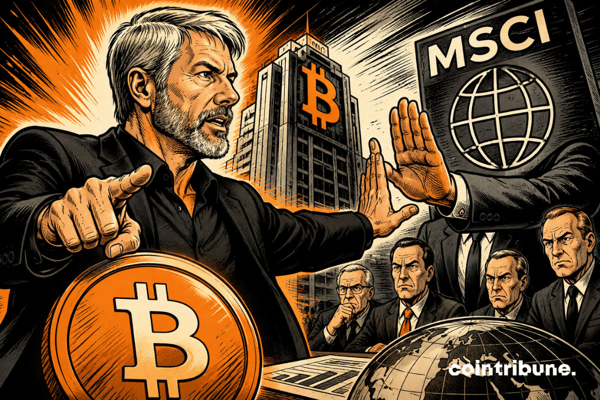 Michael Saylor défend les sociétés détenant du Bitcoin face aux critères de MSCI