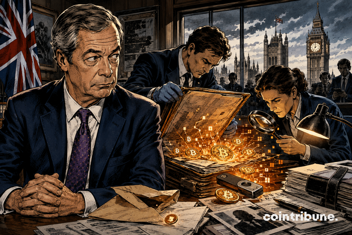 Nigel Farage réélu : l'enquête sur ses dons en crypto-monnaies reprend au Royaume-Uni