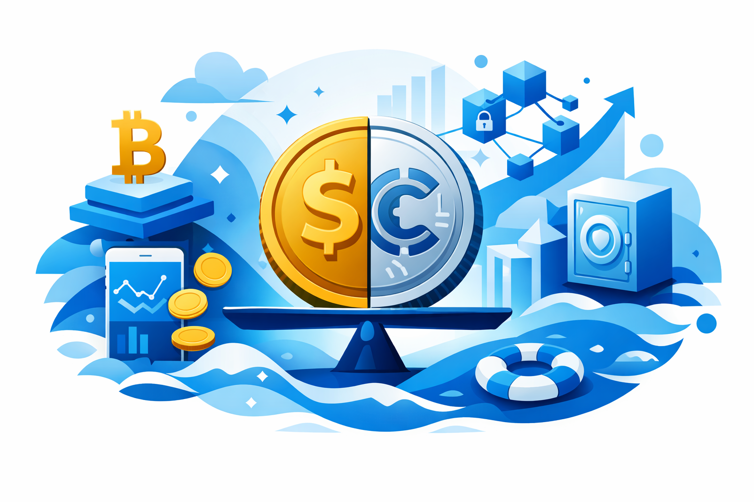Qu'est-ce qu'un stablecoin ? Comprendre la crypto sans stress
