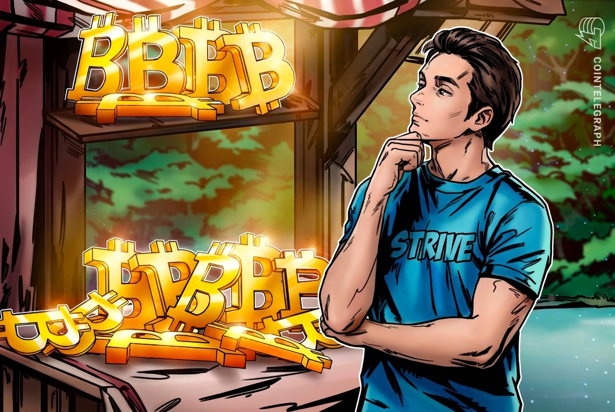 Strive augmente son trésor de Bitcoin à 25 000 unités grâce à une nouvelle acquisition