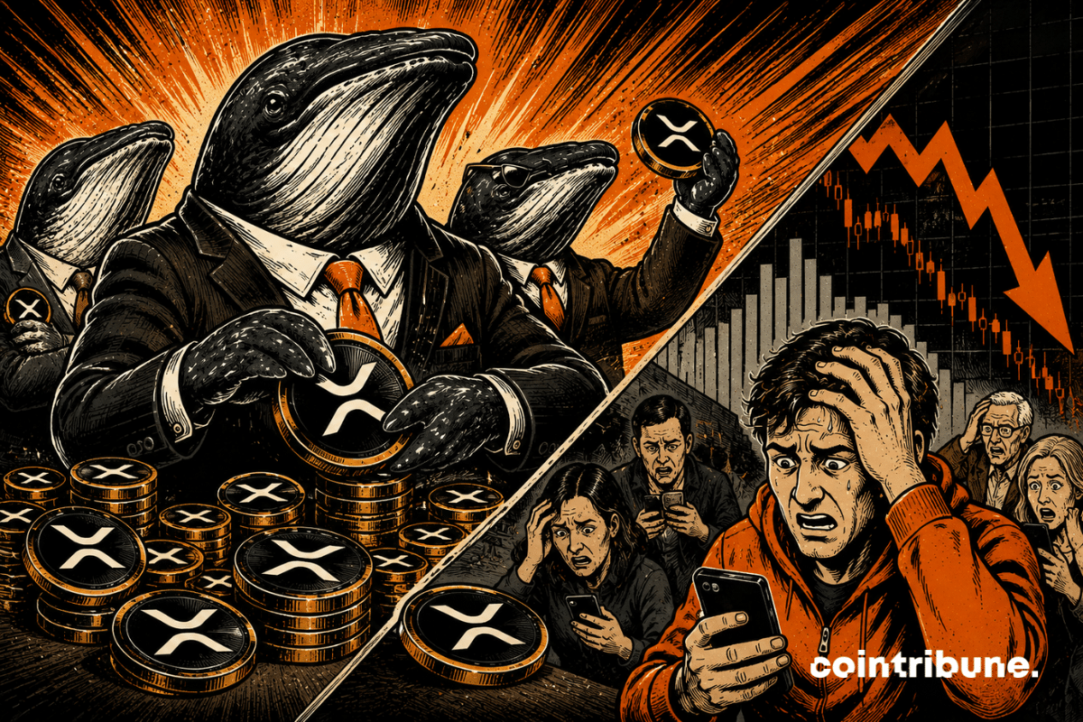 XRP : Pourquoi les gros investisseurs achètent quand les petits vendent